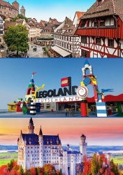 Bawaria - średniowieczne perełki + Legoland Deutschland